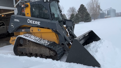 Ignite Attachments Light Material Snow Bucket | Width 84" | Capacity 43.92 Cu. Ft. | Hydraulic Flow Range 13–25 GPM | For Skid Steers