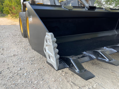 Star Industries HD Low Profile Dirt Buckets w/ Teeth | LP22A-T Series | Width 60" - 84" | 15–40 GPM | For Skid Steers