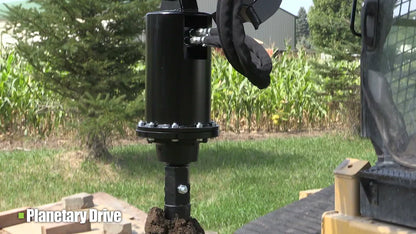 Erskine Industrial Earth Auger | Model PD-55 | Maximum Diameter 48" | Max Continuous Pressure 4,500 Psi | For Skid Steer