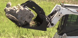 Erskine Industrial Skeleton HD Grapple Rock Bucket | Bucket Width 72" & 84" | 15–40 GPM | For Skid Steers