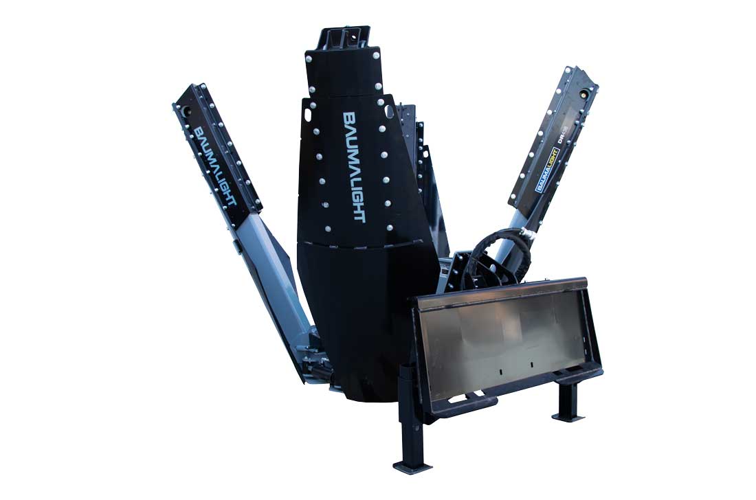 Baumalight Industrial Tree Spade | Model DR-438 | Ball Attachment Size 38" | Horsepower 70-85 HP | Hydraulic Flow 5-20 GPM | For Tractors &amp; Skid Steers
