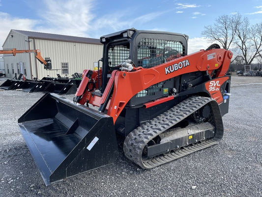 Industrias America Bucket | Width 96" | Height 21.5" | Hydraulic Flow Range 15 To 25 GPM | For Skid Steers