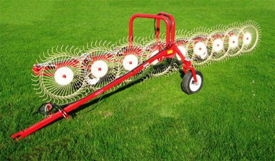 Durabilt | In-Line Hay Rake | Model IN-9 & RT9 | Width 17' Working | Working Width 17 ft | Wheel Size 55