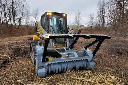 Baumalight HD Fixed Tooth  Brush Mulcher | Model MS-960 & MS1160 | Cutting Width 60" & 75" | Hydraulic Flow Range 30-45 GPM | For Skid Steers