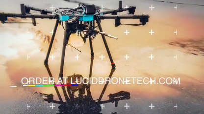 Lucid Bots Sherpa Cleaning Drone | Model C1 | Max Working Voltage 52.2V | Width 53" inches | For Industrial Cleaning