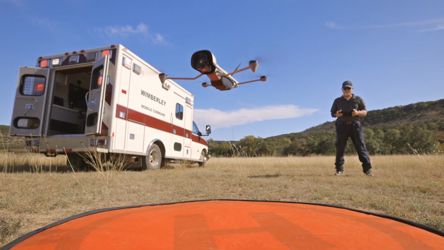 Vantage | Drone | Model Vesper UAV Bundle Pro | 2.4GHz | Flight Time 50 Min | 2.2 lb Payload | For Public Safety & Tactical Recon