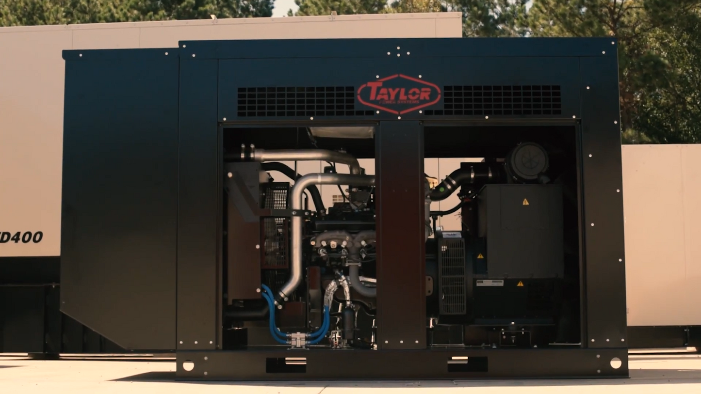 Taylor Power System Streamline-NG/LP Generator | Model TGS150 | Horsepower 230-261 HP | Power Output 150kW (188kVA)