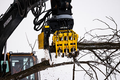 Interlam Grapple Saw Fixed Rotator | Model IT1050, IT1300, IT1600 & IT1900 | Cutting Diameter 18