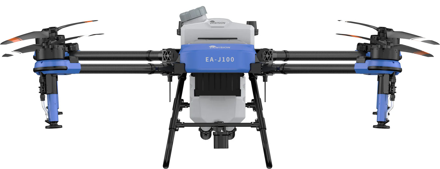 EA Vision Agricultural Spray Drone | Model J100 | 45L Tank | Lidar Technology | 60 Acres/Hour Coverage | For Crop Spraying, Spreading, Lifting & Surveying