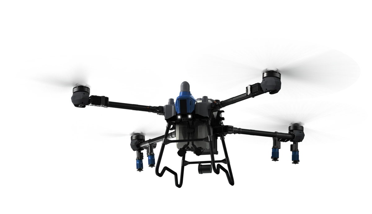 EA Vision Agricultural Spray Drone | Model J150 | 20 Gallon Tank | 10.5 Gal/Min Flow Rate | 30 MPH Max Speed | For Large Row Crop & Specialty Crop Applications