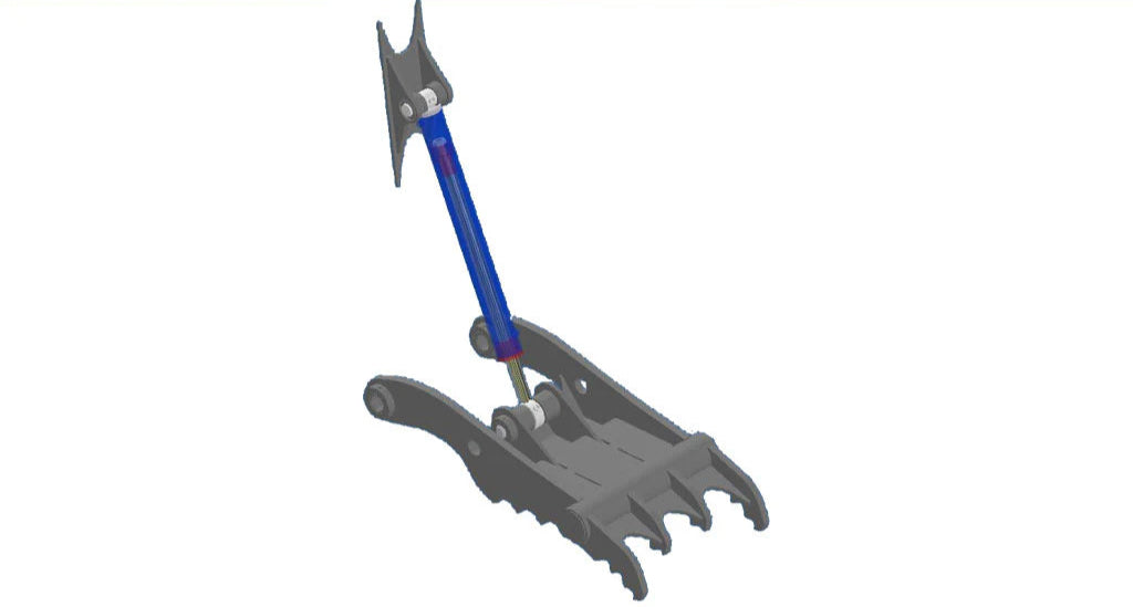 TAG Hydraulic Main Pin Thumb | Thumb Width 8
