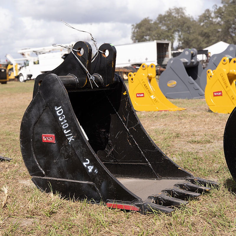 Teran Heavy-Duty Excavator Bucket | Model BKT-JD310J/K | Digging Widths 12" to 30" Inch | Capacity 0.09 to 0.27 Cubic Meters | For Excavators