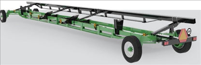 Horst Wagons CHCFRX HD 4 Wheel Steer Cross-Country Header Carrier Carts | 33ft-52ft Top Rails | Four-Wheel Steering