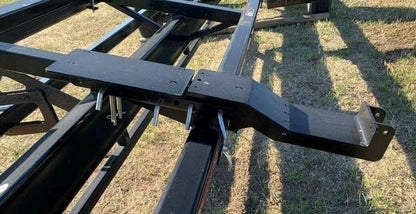Demco | Standard Combine Header Transport Trailer | Model HT28 | Trailer Length	28 feet | GVW 11,200 lbs | 1" Hitch Pin | Horsepower 400 To 500 HP | For Tractor