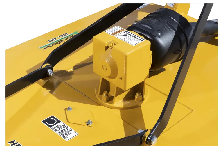 Bush Whacker Single Spindle HD Brush Cutter | Model HD-60 | Width 60" inches | Horsepower 25 HP | For Tractors