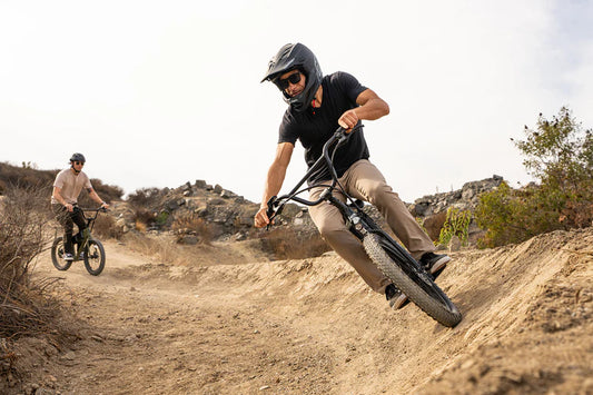JackRabbit | Micro Electric Bike | Model XG Pro | 20” Suspension Tires | 749 W Hub Motor | 48+ Mile Range | 37 lb Lightweight Frame | For Urban Commuting, Travel & Off-Road Fun
