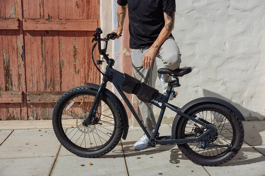 JackRabbit | Micro Electric Bike | Model MG Renegade | Lightweight Micro Hauler | 20” & 24” Off-Road Tires | 749W Cargo Motor | 48+ Mile Range | For Urban Commutes, Off-Road, Utility Hauling