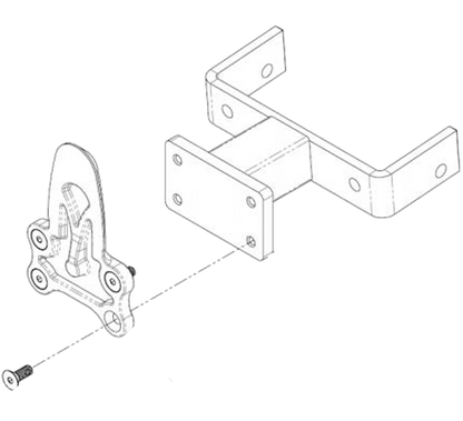 Umount Utility Vehicles & Golf Cart Mounts | Proprietary Tool-less Mounting System | Universal Compatibility | For Club Car, John Deere & Toro Vehicles