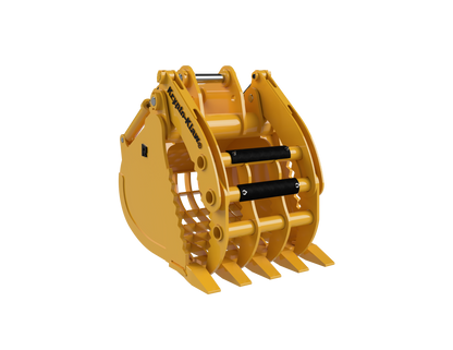 Rockland Krypto Klaw Skeleton Bucket | Excavator Weight 15,001 - 160,000 lbs | Bucket Width 30" - 78" inches | Maximum Throat Opening 64" - 115" | For Excavators