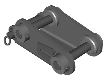 Werk-Brau Kubota Style Quick Coupler |  2–8 Tons | For Mini Excavators & Backhoes