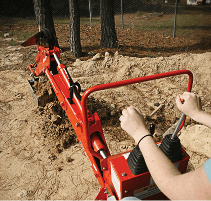 Kioti KB2465 Backhoe Attachment | 76” Digging Depth | 180° Swing Arc, Compatible With CX2510 Series