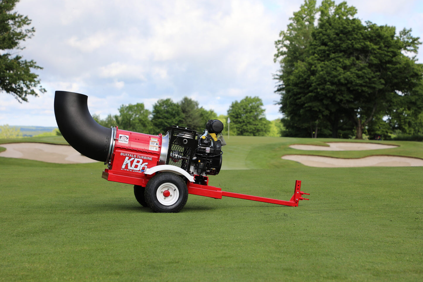 Buffalo Turbine Model BT-CKB6 Tow Behind Debris Blower - 360° Nozzle Control - With Heavy Duty Air Cleaner