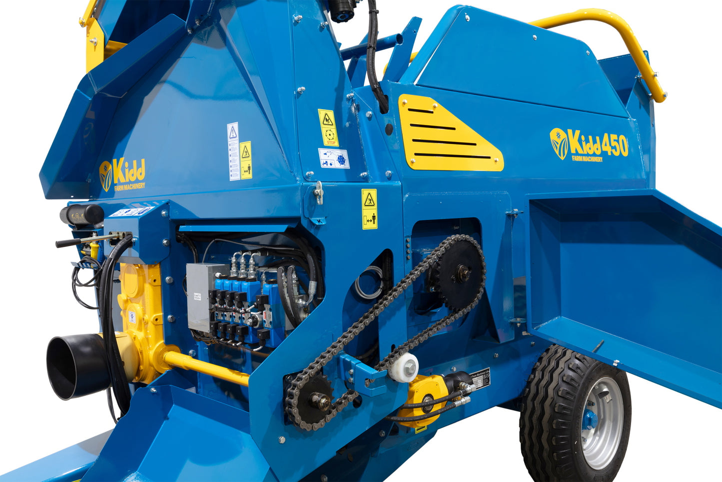 Kidd Bale Shredder | Model 450 & 450TC | Width 88" | 15-20 GPM | 80-120 HP | For Tractors & Loaders