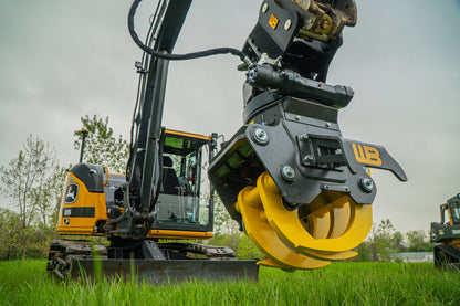 Werk-Brau Tree Shear | R-Series TSR8SSL To TSR12-5SSL | Cutting 8 To 12.5" | 10 To 30 GPM | 1.3 To 21 Tons | Skid Steer, Loader & Telehandler