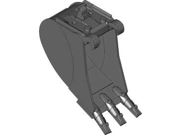 Werk-Brau Klac Couplers & Hanger Blanks | Mechanical | Class C-F | 1–10 Tons | For Mini Excavators & Backhoes