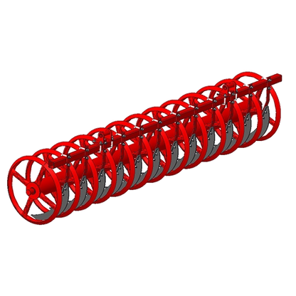 TOSCANO | Heavy Type Folding Spring Cultivator | Model 4000, 5000, 6000 & 7000 | Work Width 13.29 to 22.14 Feet | HorsePower 100-300 HP | For Tractor