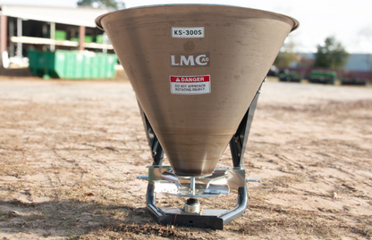 LMC AG IJS/ IJD / KS SERIES 3-POINT POLY SPREADER WITH STAINLESS STEEL FOR TRACTOR