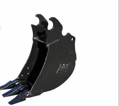 TAG Dirt Bucket | Heavy Duty Compact | Pin-On & OEM Mounts | Bucket Weight 135–290 lbs | 2–4 Ton | For Excavators