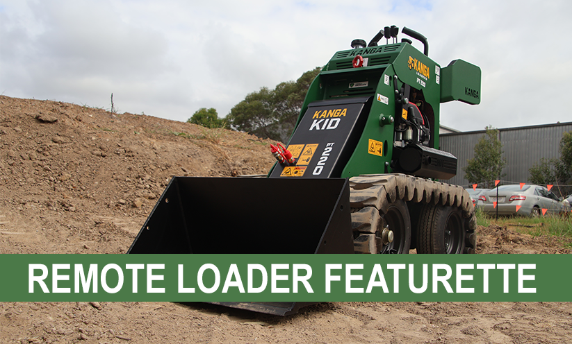 Kanga 7-Series DT725 Diesel Powered Mini Loader | Overall Width 40.9" | Kubota D902 Diesel Engine