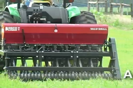 Kasco Valu-Drill | Model KVD-48, KVD-72 & KVD-96 | Working Width 48", 72" & 96"  | Horsepower 25-55 HP | For Tractors