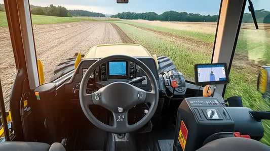 Sveaverken | F100H Steer Ready Auto Steer System | 10.1" Terminal | 9 To 36 V Power Supply | 0.1 To 26 km/h Speed Range | Horsepower 150 To 500 HP | For Hydraulic Controlled Tractors