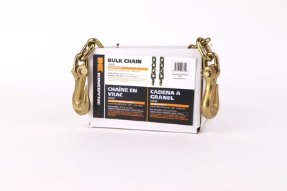 Kinedyne Grade 70 Bulk Chain | Width 3/8" | Length 400' | Working Load Limit 3,000 Kg | For Heavy-Duty Cargo & Industrial Tie-Down Applications
