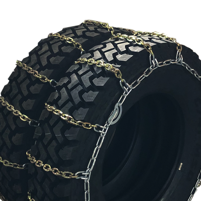 Kinedyne GripLink Tire Chains | Model 15458PK | Width 11" | Studded 0.32" Chain | For Heavy Equipment Traction