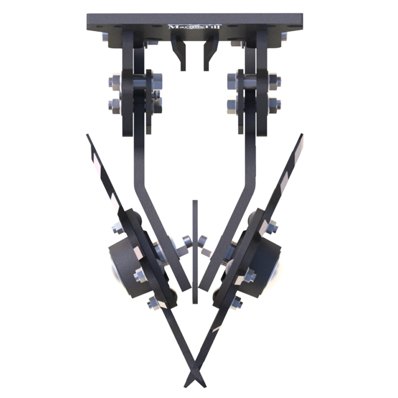 Martin-Till Kronos™ BA1350 Row Cleaner | 15" Compact Frame | 50° Angle | SmartClean™ Bi-Directional Control | For Planters & Seedbeds