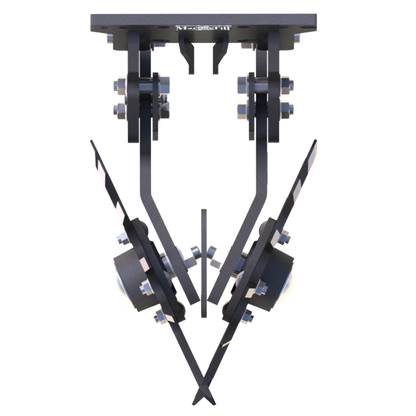 Martin-Till Kronos™ BA1350 Row Cleaner | 15" Compact Frame | 50° Angle | SmartClean™ Bi-Directional Control | For Planters & Seedbeds