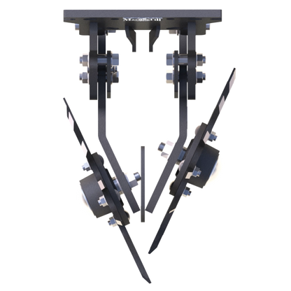 Martin-Till Kronos™ BA1350 Row Cleaner | 15" Compact Frame | 50° Angle | SmartClean™ Bi-Directional Control | For Planters & Seedbeds