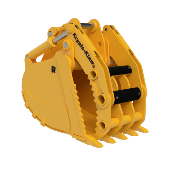 Rockland Krypto Klaw Bucket | Machine Weight 15,001 To 160,000 lbs | Bucket Width 30" To 78" Inches | Throat Opening 64" To 115" Inches | For Excavators