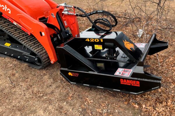 Brush Wolf Open Front / Compact Brush Cutter Series | Cutting Width 42" & 48" inches | Hydraulic Flow Range 8-25 GPM | For Loaders