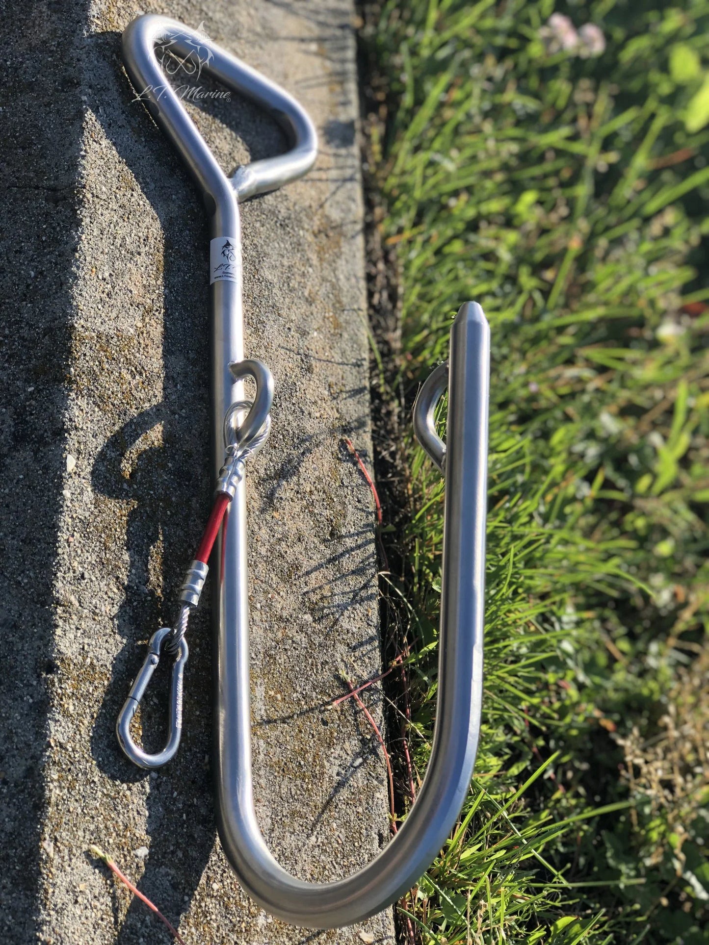 LT Marine Commercial Tuna Swim Hook | Heavy-Duty 316 Stainless Steel | For Reviving Giant Bluefin Tuna