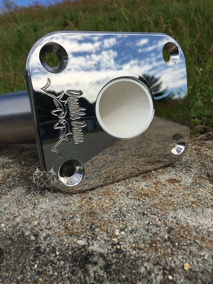 LT Marine Heavy Duty Fixed Rod Holders | 9 Inch | 15° & 30° Angles | 316 Stainless Steel | For Offshore & Sport Fishing Boats