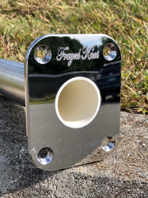 LT Marine Heavy Duty Swivel Rod Holder | 12" | 316L Stainless Steel | For Offshore & Commercial Fishing Boats
