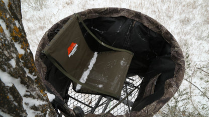 Millennium L366 Revolution Ladder Stand | Model L-366-SL | Size 18' | 300 lb Capacity | 360° Swivel Hunting Seat