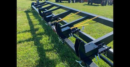 Demco | Standard Combine Header Transport Trailers | Model  HT38S & HT42S | 38’ & 42’ Length | Capcity 11,200 To 20,000 lbs | Horsepower 400 To 500 HP | For Tractors
