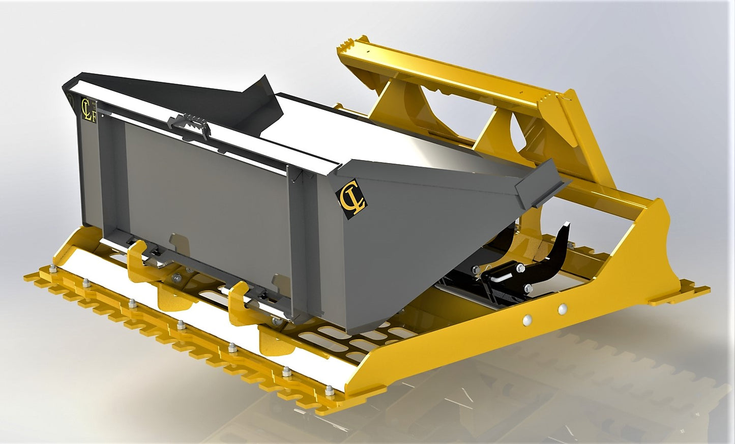 CL Fabrication Land Leveler | Width 60"-93" inches | For Skid Steer Loaders