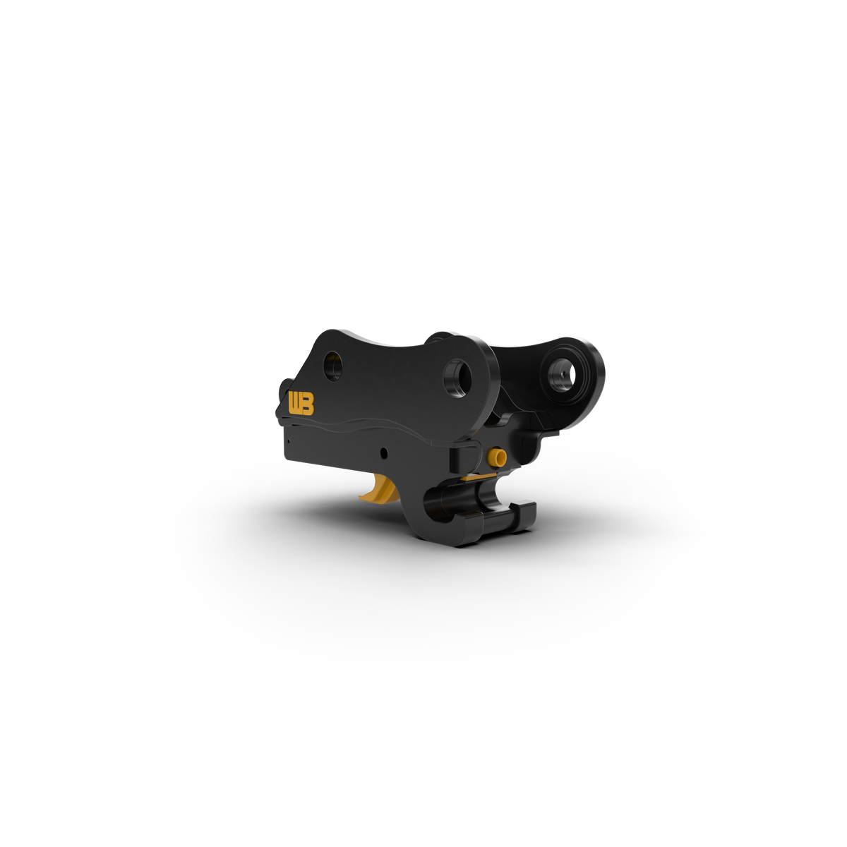 Werk-Brau D-Lock Variable Center Hydraulic Coupler | Multi-Pin | 1–40 Tons | For Excavator
