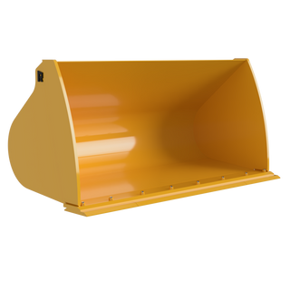 Rockland Light Material Performance Style Bucket | Curved Side-Cutter Design | Enhanced Performance | For Loaders